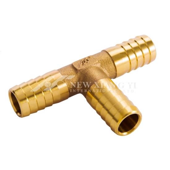 barbed brass tee fittings